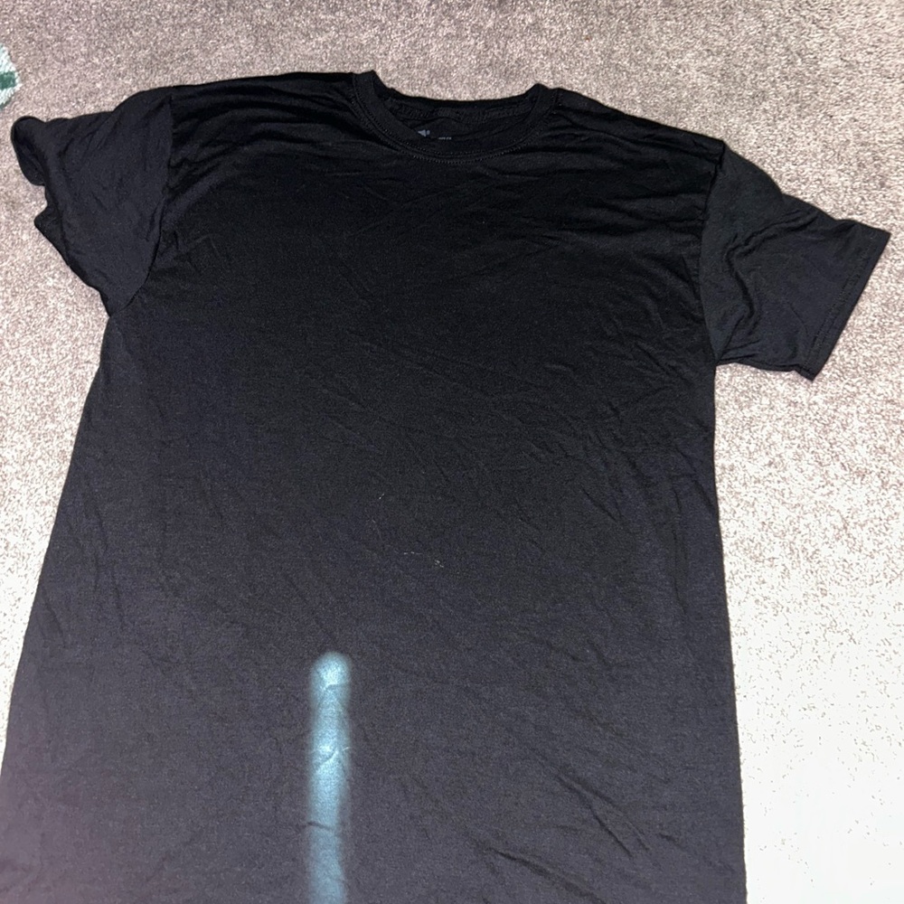 Hanes Men's Classic Black Short Sleeve Tee